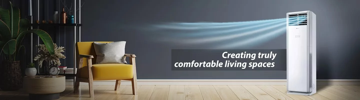 قیمت کولر گازی ایستاده گری 48000 اینورتر مدل GVH48ALXL-K3DTC7A